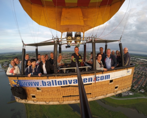 Ballonvaart Nieuwegein naar Buurmalsen
